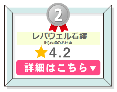 看護師転職サービスランキング２位